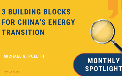 3 building blocks for China’s Energy Transition 