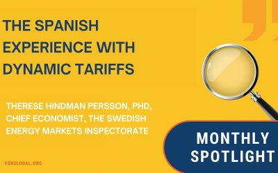 The Spanish experience with dynamic tariffs