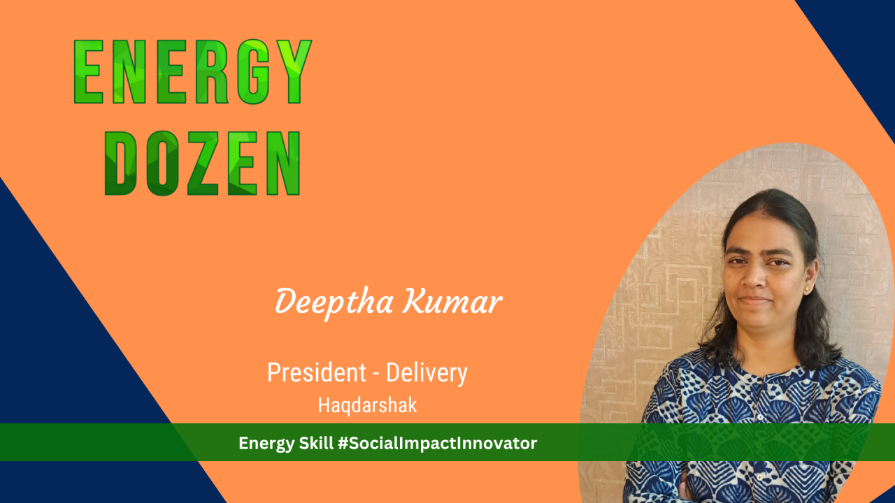 Empowering Communities, Energizing Change: Deeptha's Journey with ...