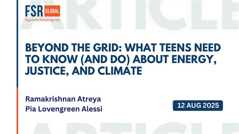 Beyond the Grid: What Teens Need to Know (and Do) About Energy, Justice, and Climate
