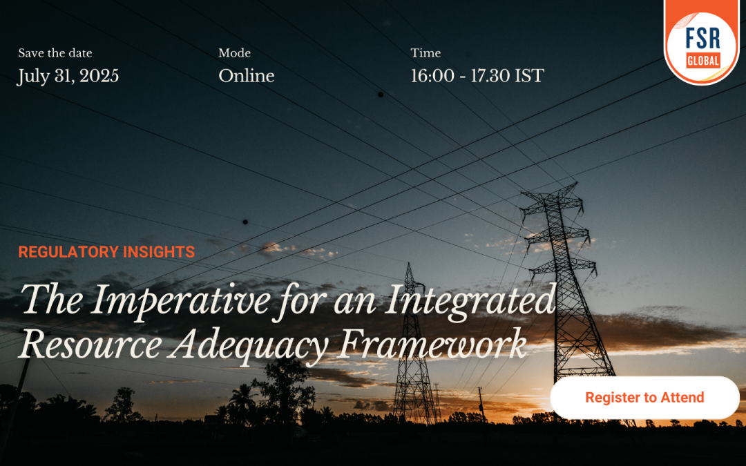 The Imperative for an Integrated Resource Adequacy Framework