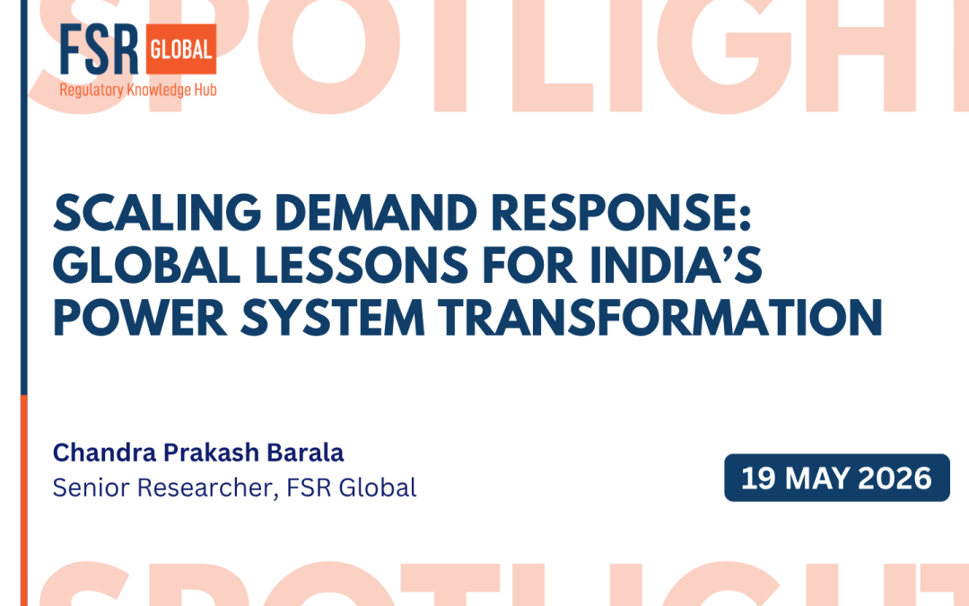 Scaling Demand Response: Global Lessons for India’s Power System Transformation
